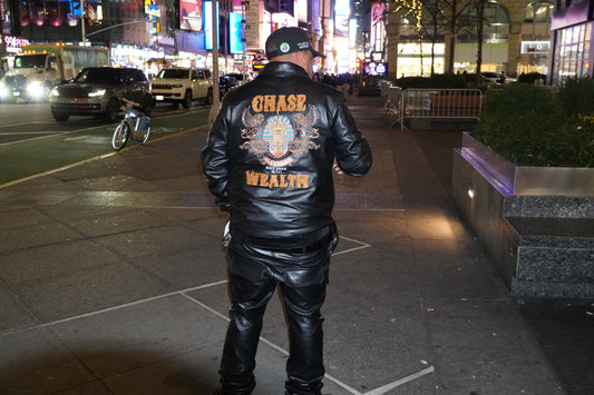 Chase Wealth Leather Jacket