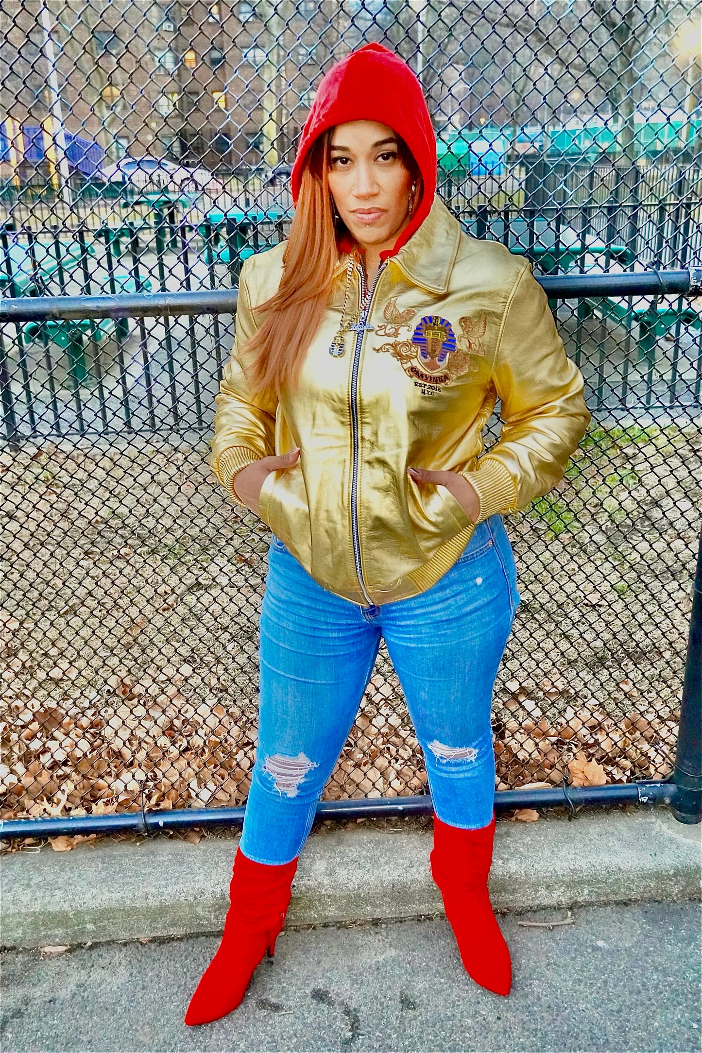 Chase Wealth Leather Jacket