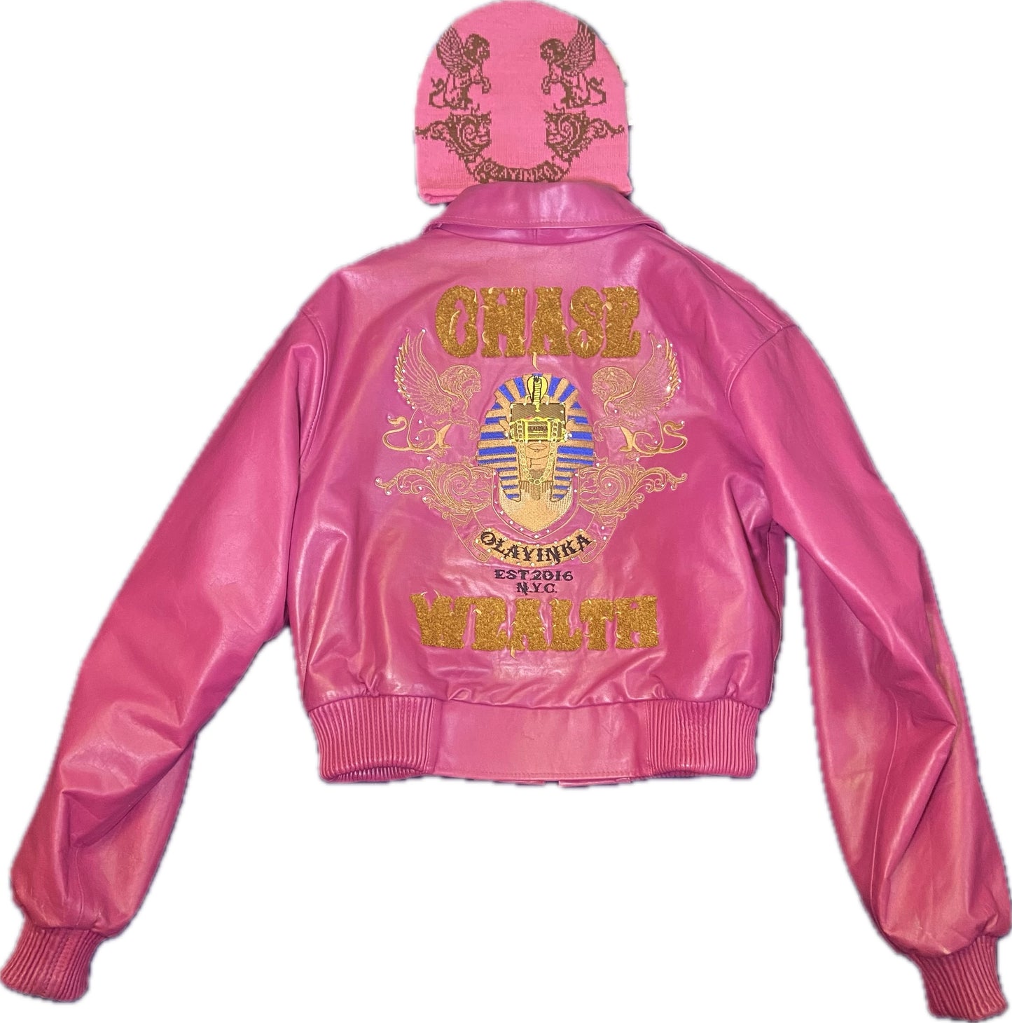 Chase Wealth Women’s Leather Jacket