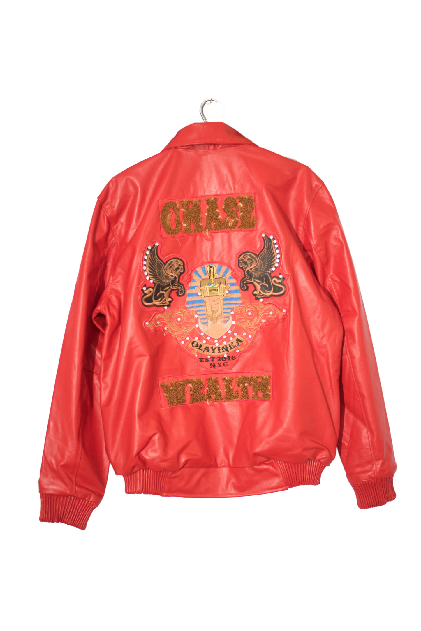 Chase Wealth Leather Jacket