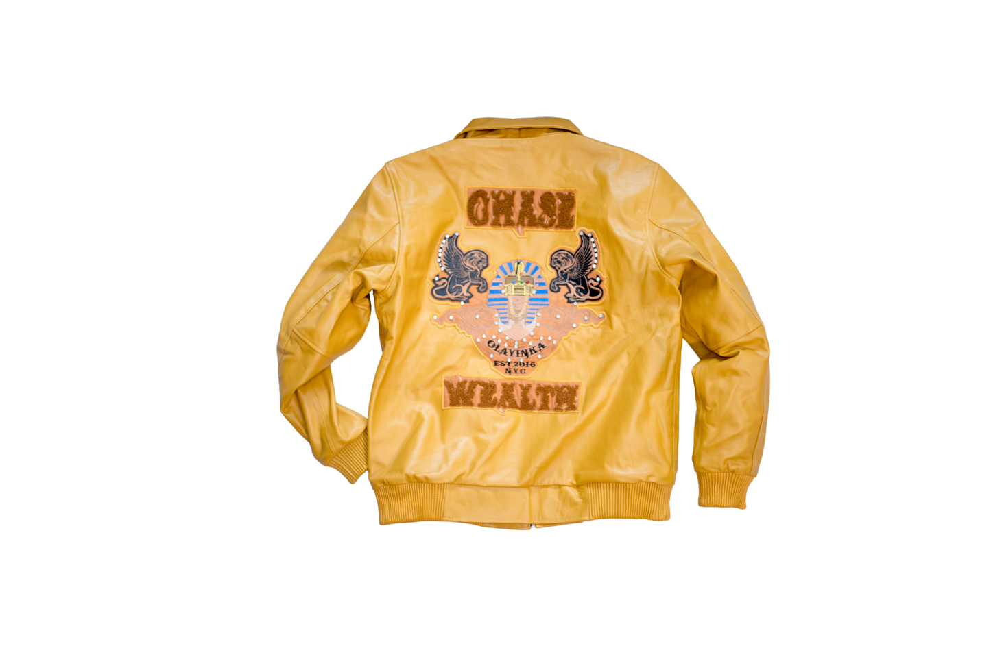 Chase Wealth Leather Jacket